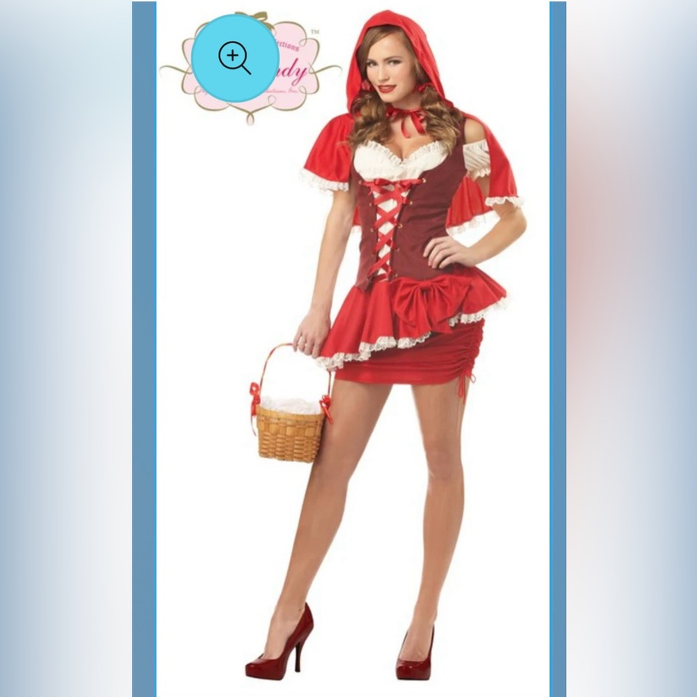 Little red riding hood adult custome